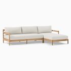 Hargrove Outdoor 2-Piece Chaise Sectional (100")