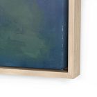 Puddle Of Beautiful Sorrow Blue Framed Wall Art by Molly Franken