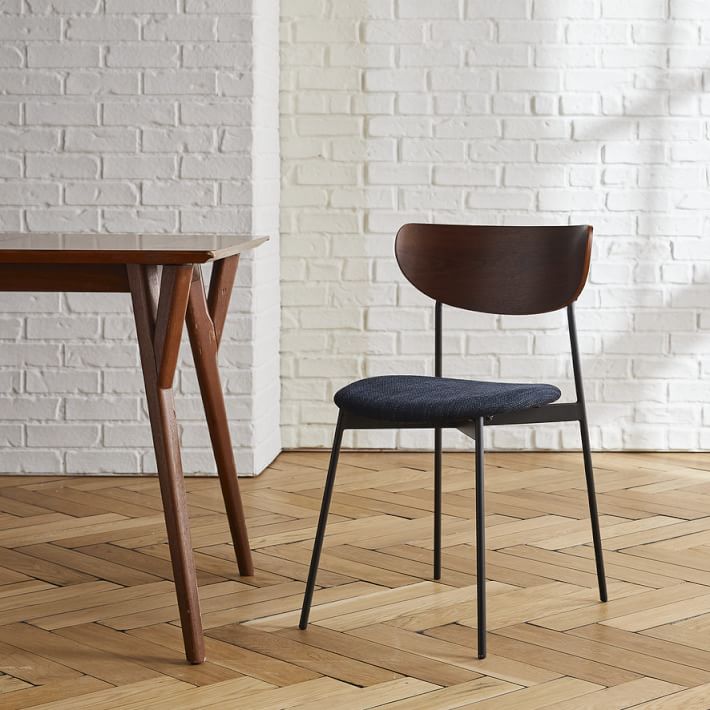 Mid-Century Modern Petal Dining Chair West Elm