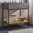 Streamline Concrete Single Bathroom Vanity (31.5")