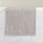 Open Box: Plush Waffle Bath Mat, Frost Gray, 20"x34"