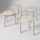 Moon Stackable Stools (Set of 4)