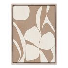 Muted Petals No. 1 Framed Wall Art by Shatha Al Dafai