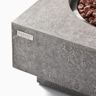 Rectangle Pedestal Fire Pit Table