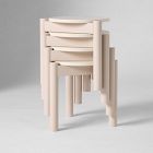 Moon Stackable Stools (Set of 4)