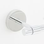 Pure Modernist Bath Hardware - Chrome