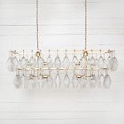Grand Waterfall Rectangle Chandelier (52&quot;)