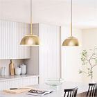 Sculptural Metal Pendant