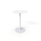 Simii Trellex Round Disc Base Marble Table