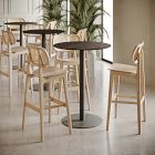 Simii Trellex Round Disc Base Marble Table