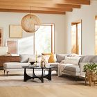 Wicker Globe Pendant (14&quot;&ndash;26&quot;)