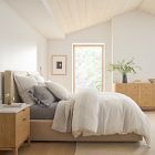 European Flax Linen Graduated Stripe Duvet Cover &amp; Shams