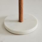 Preston Marble &amp; Wood Paper Towel Holder