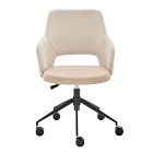 Upholstered Wraparound Office Chair