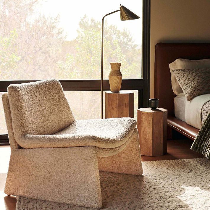 Tapered Cone Shade Floor Lamp | Modern Living Room Furniture