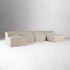 Caldera Aluminum Outdoor 4-Piece U-Shaped Sectional Protective Cover