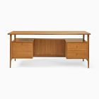 Mid-Century Executive Desk (74&quot;) - ADA