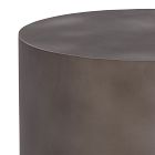 Modern Steel Side Table (18")