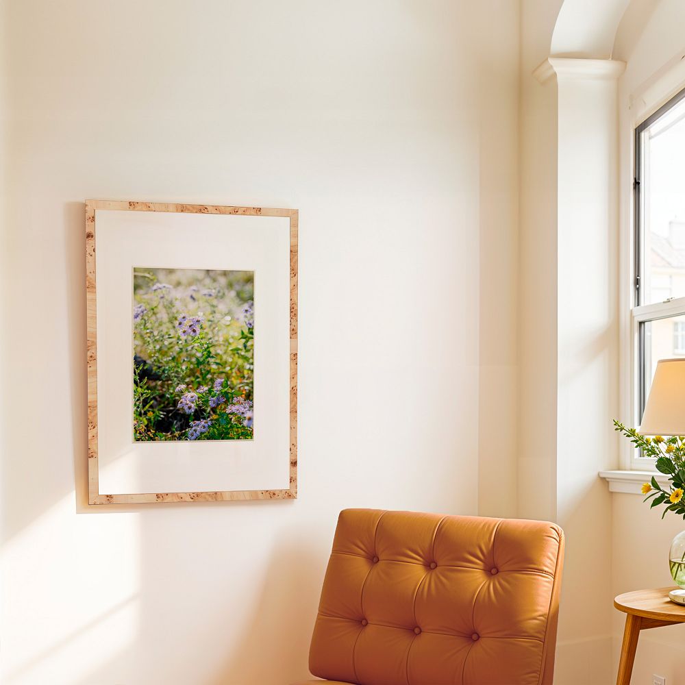 Simply Framed Burl Wood Gallery Frame