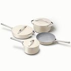 Caraway Nontoxic Ceramic Nonstick Cookware Set w/ Storage