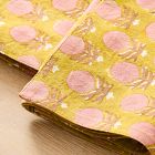 Soil to Studio Shama Block-Printed Cotton Napkins (Set of 2)