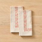 Soil to Studio Mehak Block-Printed Cotton Napkins (Set of 2)