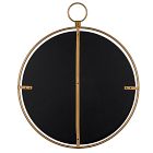 Suzette Round Loop Metal Wall Mirror