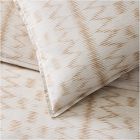 Watercolor Ikat Duvet Cover &amp; Shams