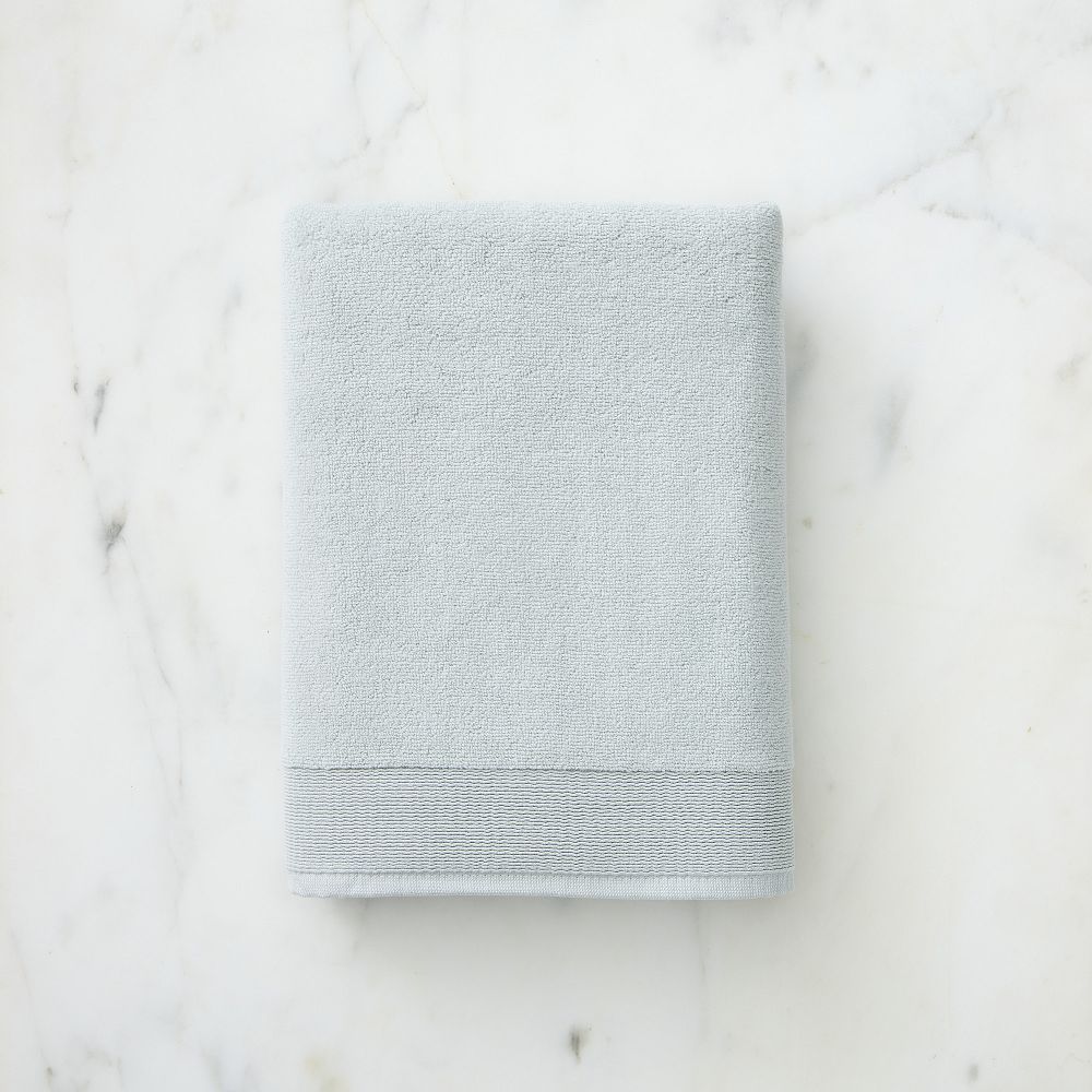 Plush Fibrosoft™ Towel Sets - Fresh Water Blue, Set of 4 - (2 Bath Towels, 2 Hand Towels)
