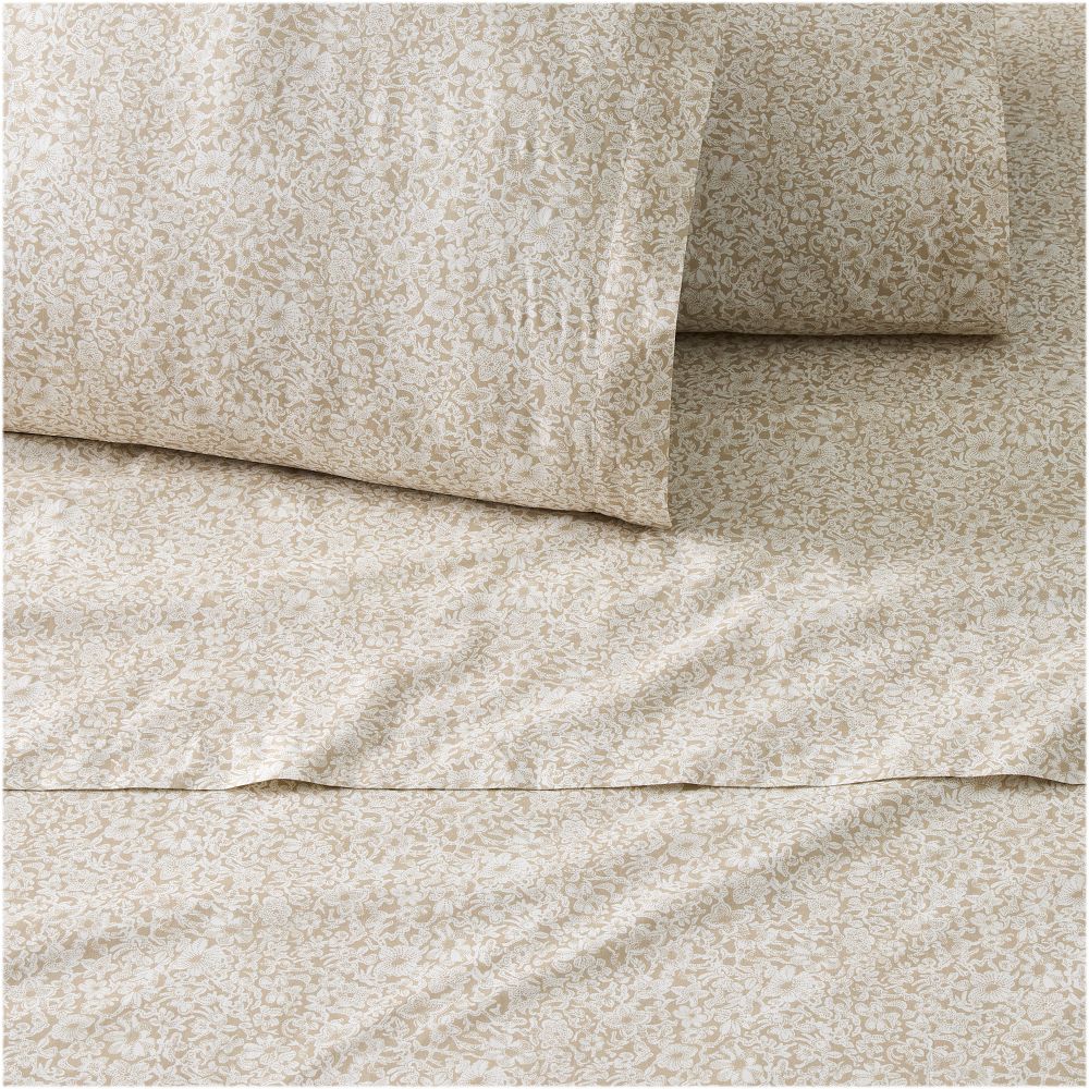 Frances Floral Sheet Set - Sand
