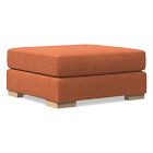 Open Box: Nassau Ottoman, PDV, Burnt Umber, Bld