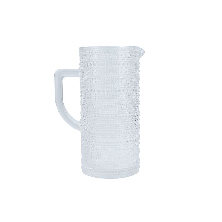 Jupiter Beaded Glass Pitcher