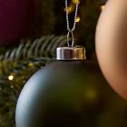 Jewel Tone Glass Ball Ornaments (Set of 9)