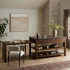 Rhosyn Marble Kitchen Island (65&quot;&ndash;117&quot;)