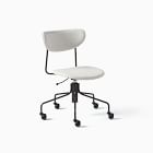 Petal Upholstered Swivel Office Chair
