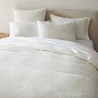 Cotton Waffle Duvet Cover &amp; Shams