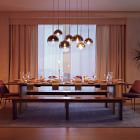 Worn Velvet Curtain - Alabaster