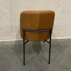 Open Box: Jack Metal Frame Leather Dining Chair