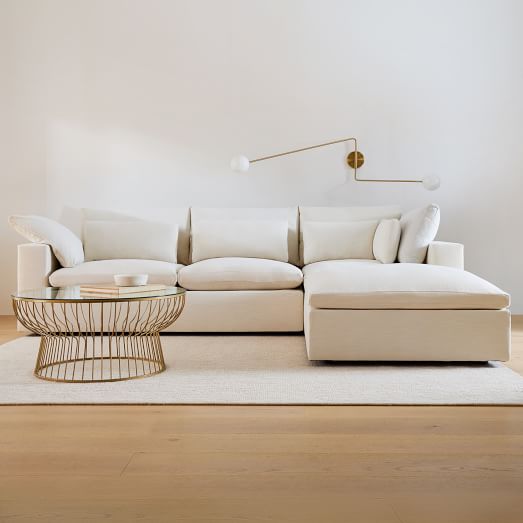 Harmony Modular 2-Piece Chaise Sectional (122") - Thumbnail 4