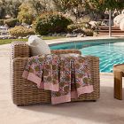 Vine Floral Beach Towel