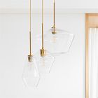 Sculptural 3-Light Geo Chandelier