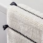 Organic Tassel Stripe Bath Mat