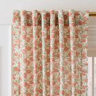 Vine Floral Ruffle Curtain