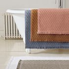 Diagonal Ribbed Bath Mat