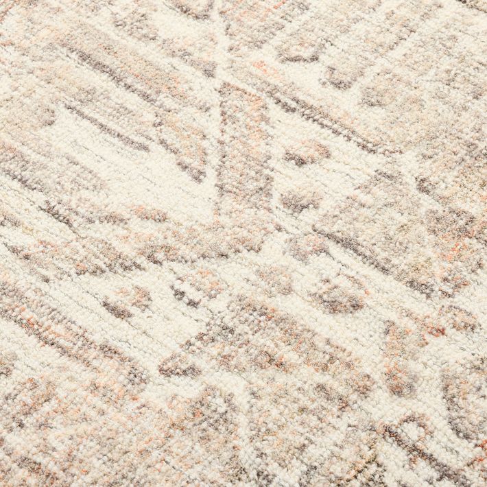 West elm ウールラグ　wool rug モロッコ製 West elm ウールラグ wool rug モロッコ製 - メルカリ