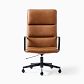 Video 1 for Cooper Mid-Century High-Back Leather Swivel Office Chair