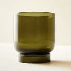 Foundations Olive Glass Candleholders