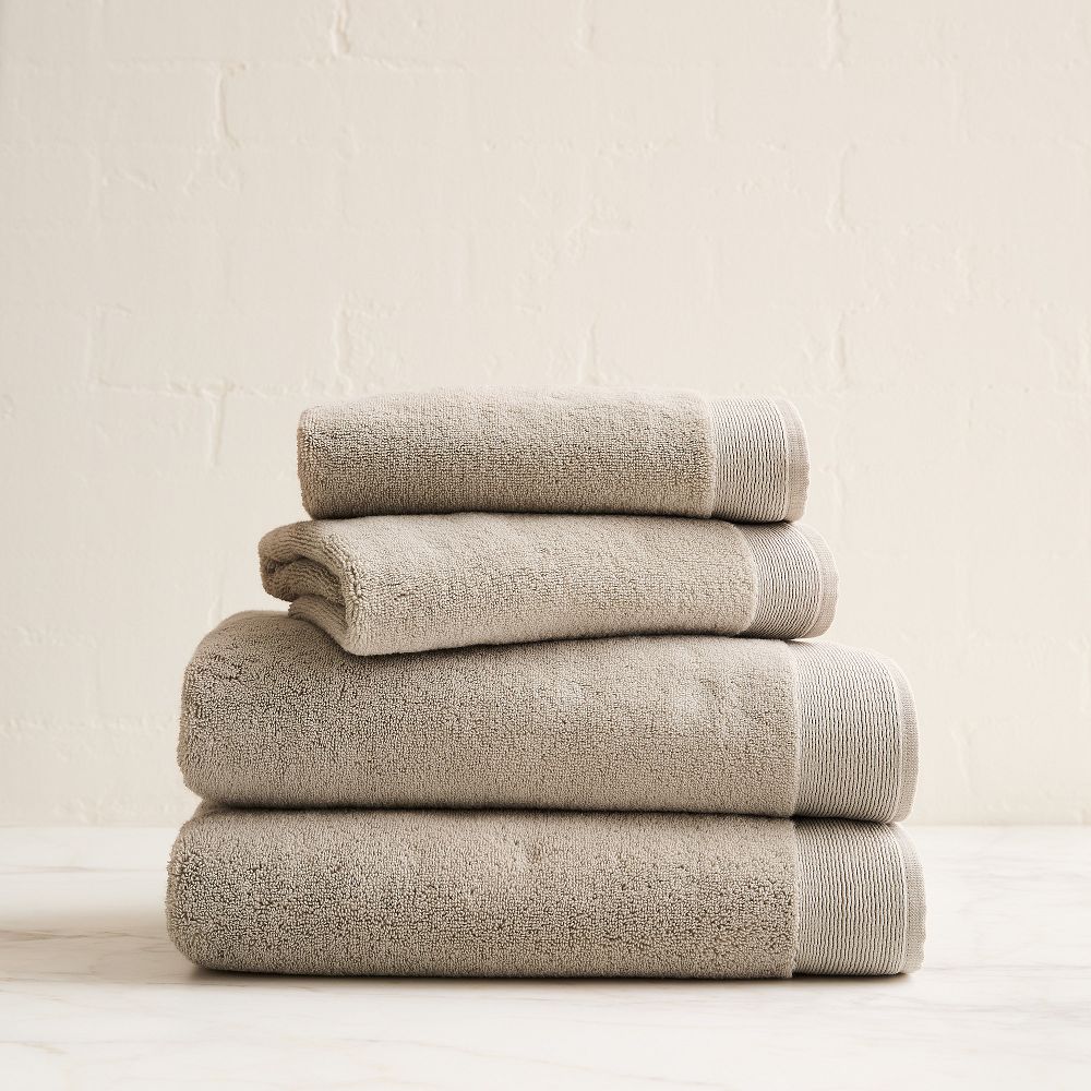 TAUPE Plush Fibrosoft™ Towel Sets