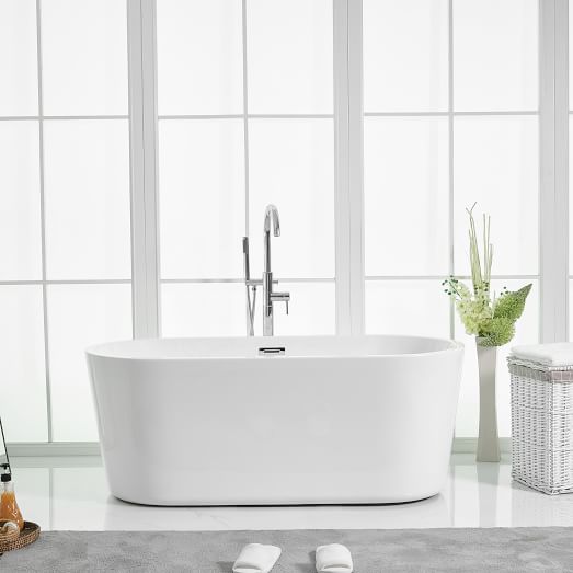 Cadence Freestanding Soaking Bathtub - 59"