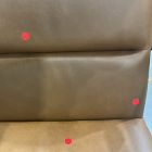 Open Box: Cooper Mid-Century Leather Swivel Office Chair